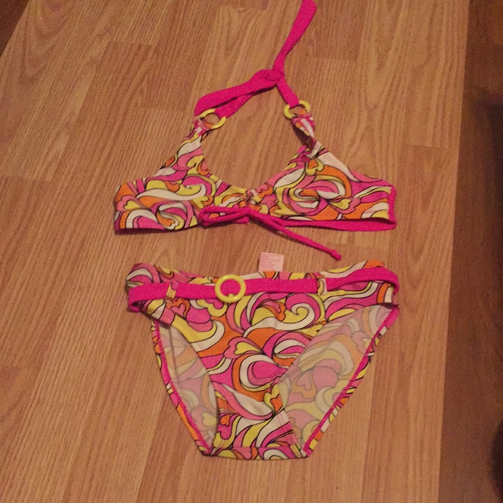 Bikini Swimsuit (Girls Sz 6X) by 2B Real